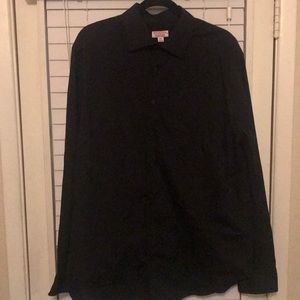 Black button up